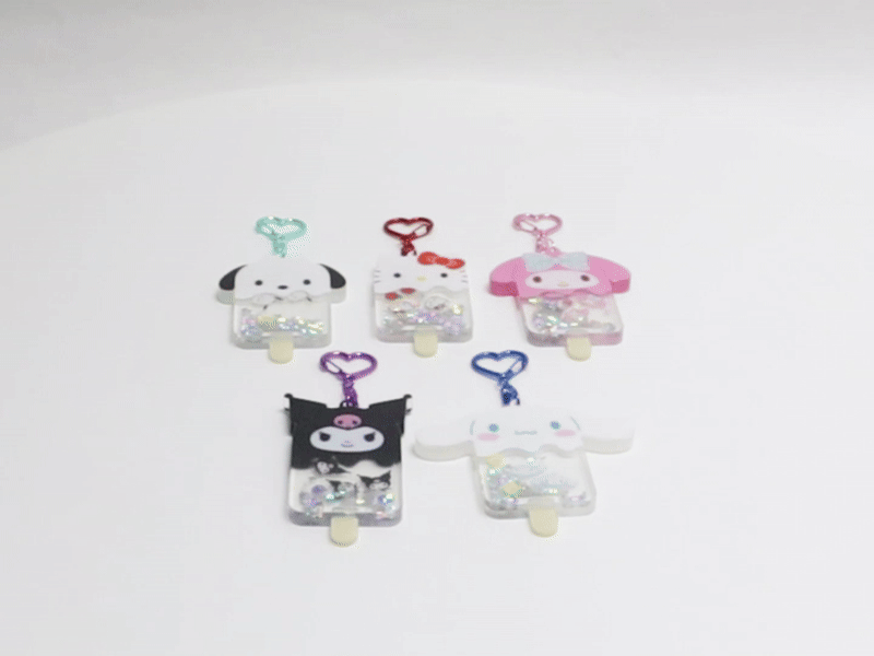 아이스키림 키링.gif